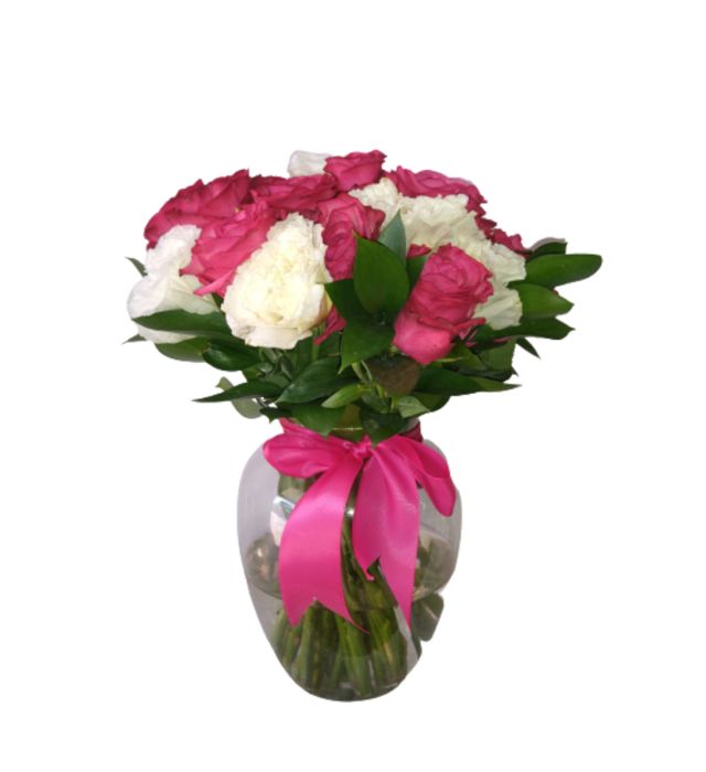 Delicado Arranjo em Rosa Pink